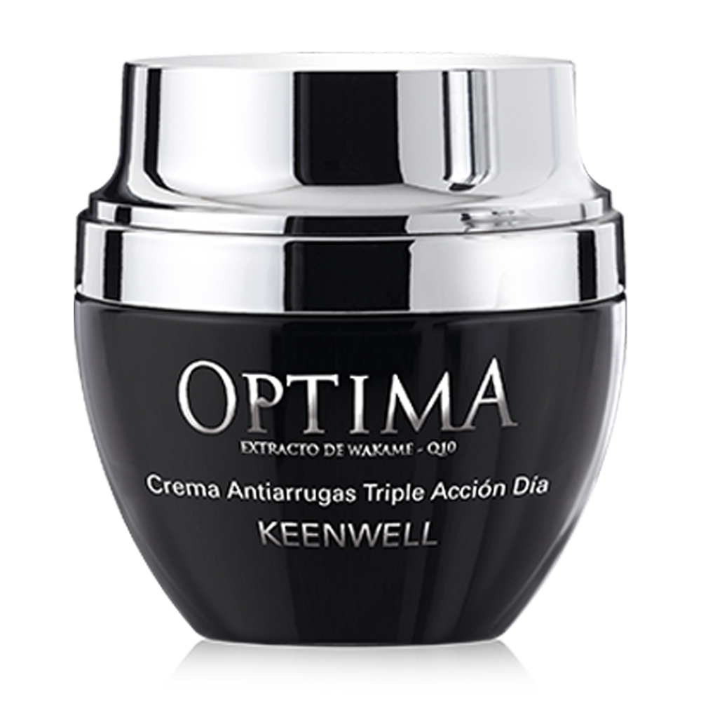 Денний крем для обличчя потрійної дії Keenwell Optima Crema Antiarrugas Triple Accion Dia проти зморщок, 55 мл