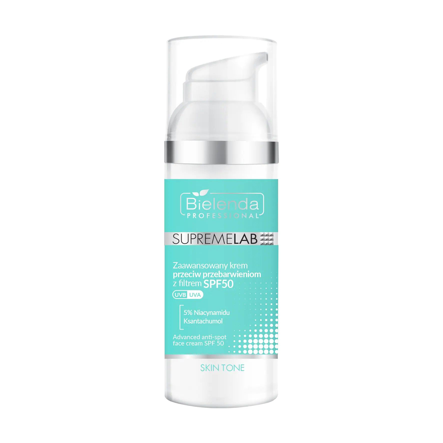 Крем для обличчя Bielenda Professional Supremelab Anti-Spot Face Cream, SPF 50, проти пігментації, 50 мл