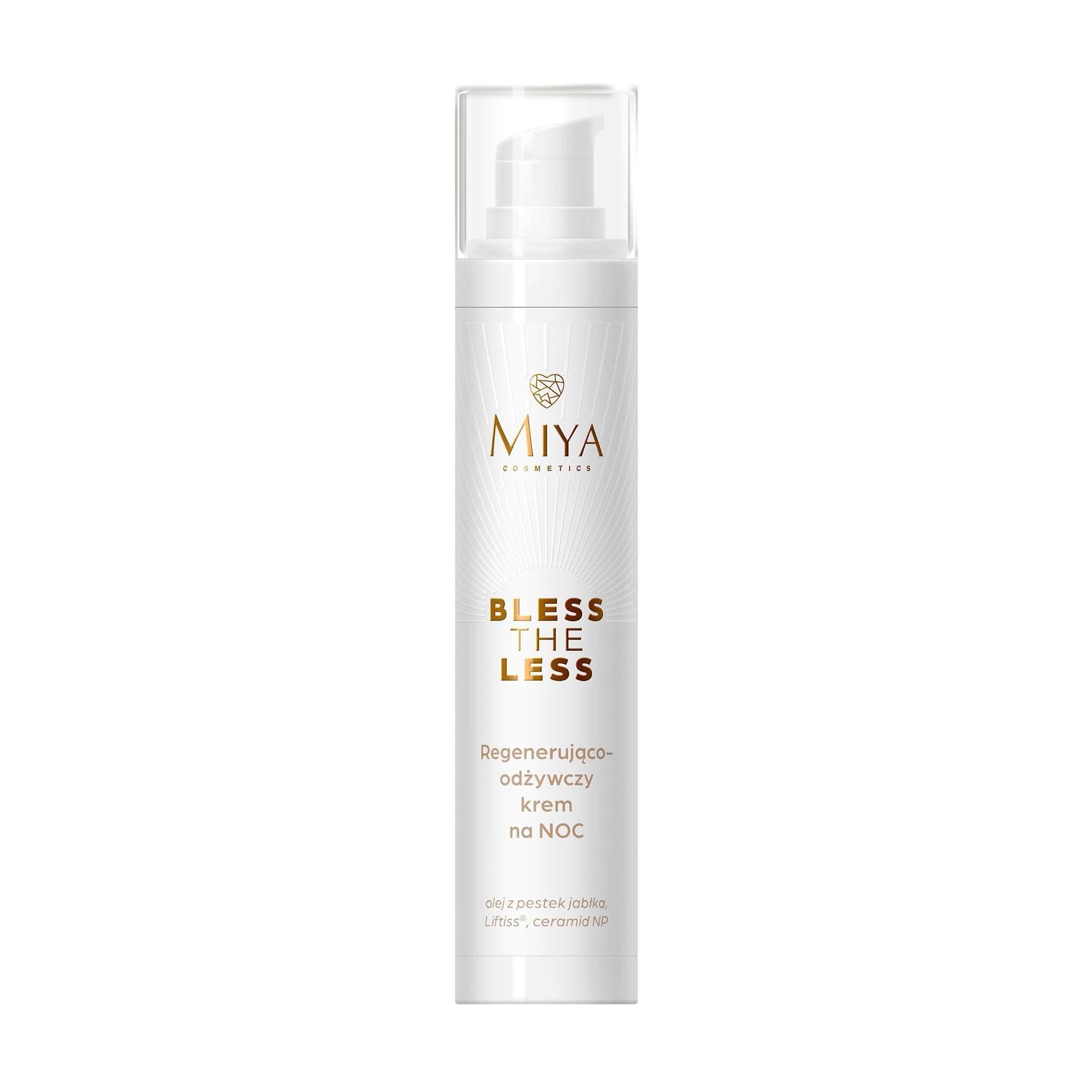 Нічний відновлювально-живильний крем для обличчя Miya Cosmetics Bless The Less, 50 мл